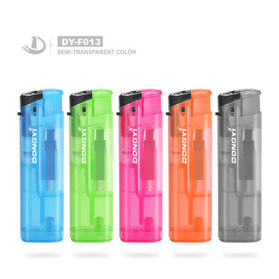 Logo personnalisé OEM Modèle en plastique NO. DY-F013 Allumeur étanche au vent avec avantage