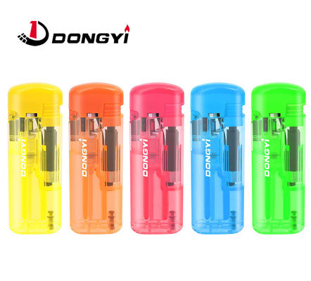 Cinq couleurs allume-cigare rechargeable USB avec logo imprimé allume-cigare à gaz 68*27.8*13mm