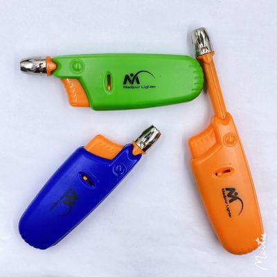Cinq couleurs Meilleur poêle au butane pour la cuisine cheminée barbecue gril allume-cigare à gaz rechargeable