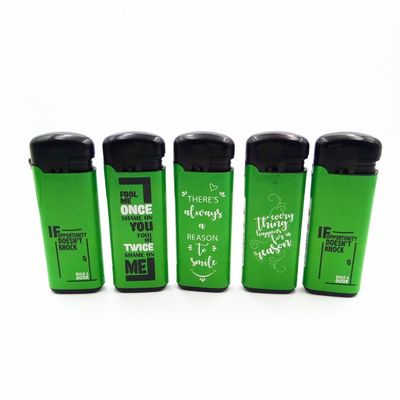 Allumeur à gaz étanche rechargeable à Dongyi avec couvercle flip EUR Style et standard Dy-F008