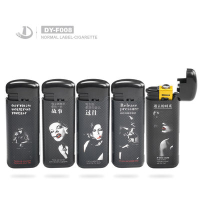 2022 Fabrication d'allume-flammes avec graffiti sur étiquette normale et taille 6,8*2,78*1,3 cm