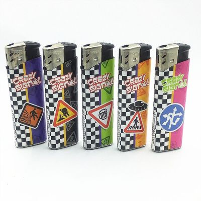 Signe personnalisé allume-cigarettes électroniques à gaz rechargeables Dy-026 échantillons US 0.01 / pièce