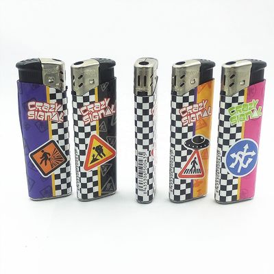 Signe personnalisé allume-cigarettes électroniques à gaz rechargeables Dy-026 échantillons US 0.01 / pièce
