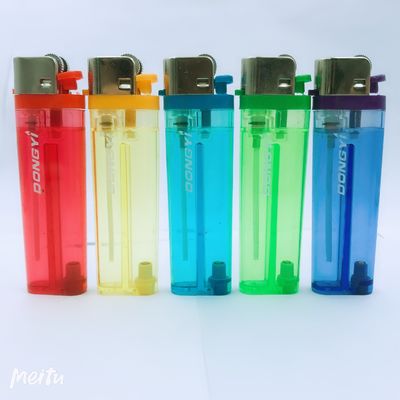 Allume-cigare jetable transparent avec style personnalisé et demande personnalisée
