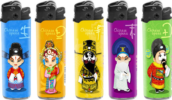 DY-077 Allumettes rechargeables à gaz fumé Allumettes jetables minces avec logo du client