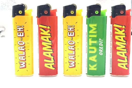 Appareil de cuisine à flamme jetable à gaz en pierre avec logo personnalisé Appareil à gaz au butane