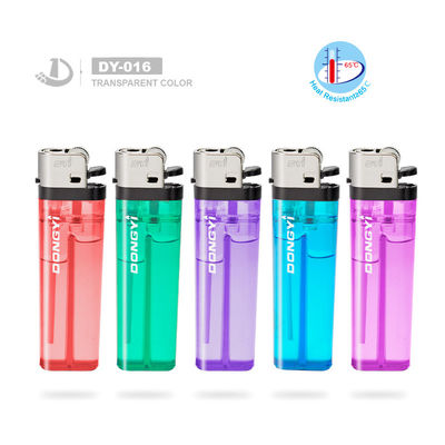 Allumeur à gaz rechargeable coloré avec certificat ISO9994