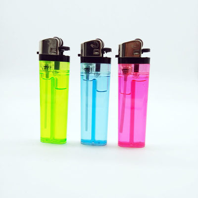 Légère en plastique de silex personnalisable jetable/rechargeable pour fumer 77 mm/80 mm