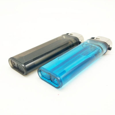 Légère en plastique de silex personnalisable jetable/rechargeable pour fumer 77 mm/80 mm