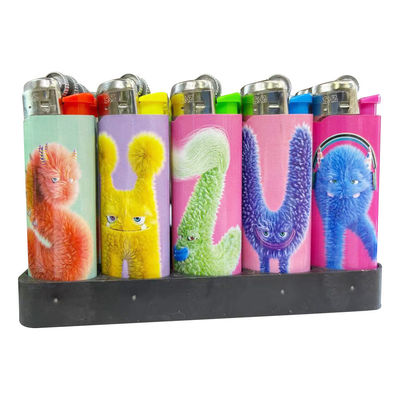 OEM Disposable rechargeable allumeur de pierre sans flamme allumeur de pierre Flint allumeur Dy-098