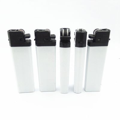 Personnalisation Dongyi Populaire en plastique Flint roue Gas allume-cigare avec 80 mm de longueur