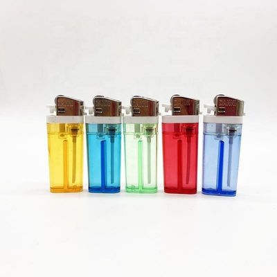 Torche standard allume-cigare à roue de chaux de couleur transparente personnalisation