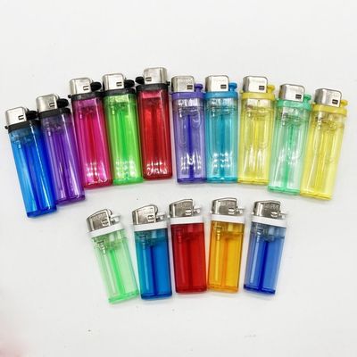 Torche standard allume-cigare à roue de chaux de couleur transparente personnalisation