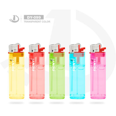Allumeur à gaz de cricket en plastique jetable avec logo personnalisé et certification MSDS