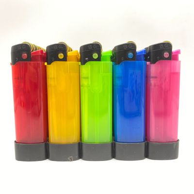 Originaux Les plus récents Rechargeable ou jetable match de flint PE Label plus léger style jetable