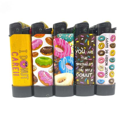 Certificat ISO9994 Allumeur à silex rechargeable pour allumeur à gaz de poche Logo du client