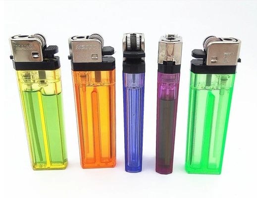 Allume-cigarettes à gaz jetable à base de flint hexagonal avec garantie de retour de 30 jours.