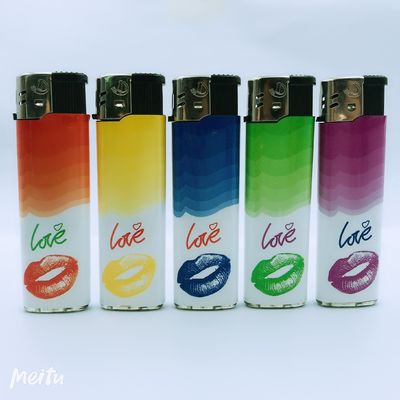 Allume-cigare personnalisable en plastique jetable/rechargeable pour les cigarettes/cadeaux/décoration