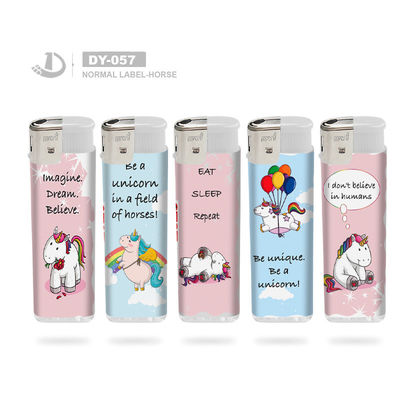8.0*2.5*1.0cm allume-cigare électronique jetable avec logo personnalisé modèle N° DY-057