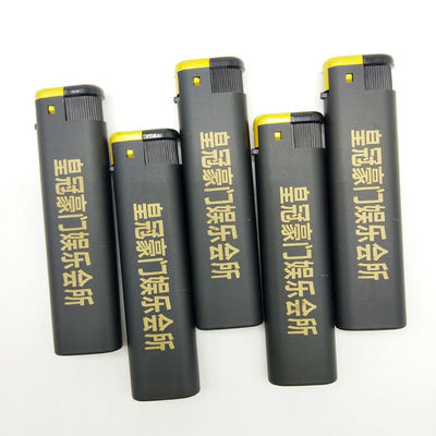 Personnalisation allume-cigare en plastique à gaz de butane jetable avec caractéristique étanche au vent