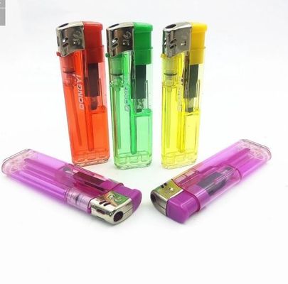 Allume-cigare électrique en plastique à torche avec personnalisation et demande personnalisée