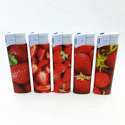 Allume-cigare en plastique coloré rechargeable avec fonction de protection contre les enfants