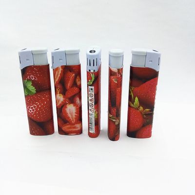Allume-cigare en plastique coloré rechargeable avec fonction de protection contre les enfants