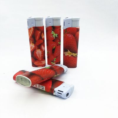 Allume-cigare en plastique coloré rechargeable avec fonction de protection contre les enfants