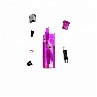 Lumière à gaz rechargeable en plastique de cinq couleurs 8,2*2,42*1,23 cm avec des matériaux chinois