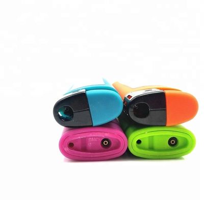 Lumière à gaz rechargeable en plastique de cinq couleurs 8,2*2,42*1,23 cm avec des matériaux chinois