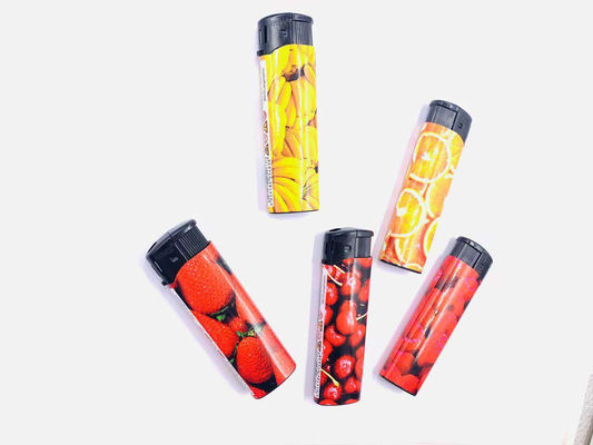 82*24,2*12,3mm Taille allume-cigare à gaz Cigarette électronique personnalisée Allume-cigare électrique