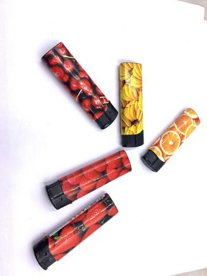 82*24,2*12,3 mm allumeur à gaz électronique à butane rechargeable en alliage de zinc en plastique