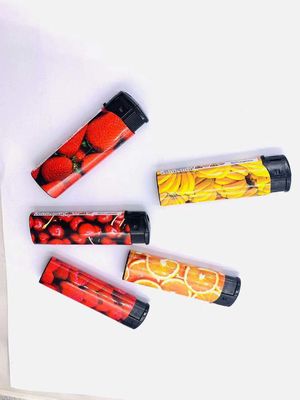 82*24,2*12,3 mm allumeur à gaz électronique à butane rechargeable en alliage de zinc en plastique