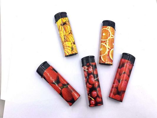 82*24,2*12,3 mm allumeur à gaz électronique à butane rechargeable en alliage de zinc en plastique