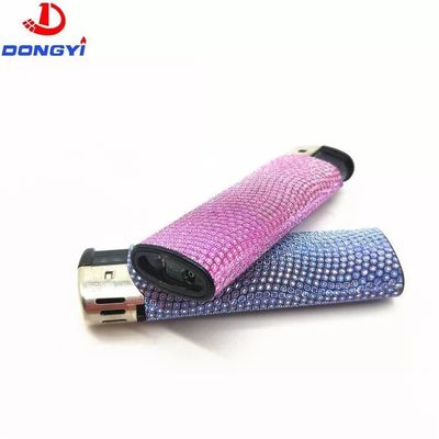 Personnalisation Importation de cigarette à recharge directe allume-cigare électrique avec autocollant diamant Dy-007