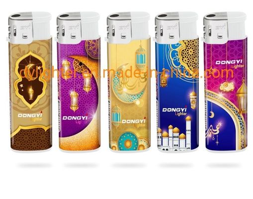 Logo personnalisé Cinq briquets de couleur avec personnalisation et personnalisation