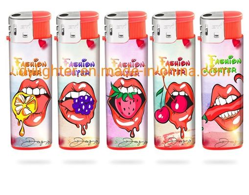 Logo personnalisé Cinq briquets de couleur avec personnalisation et personnalisation