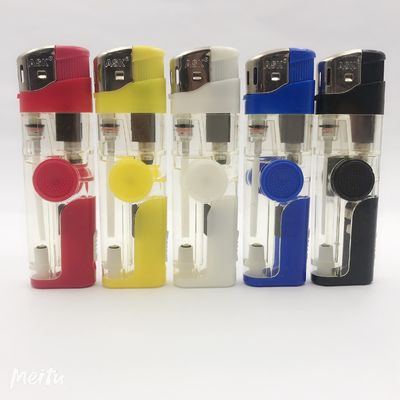 Allumeur électrique transparent pour cigarettes jetables personnalisées Allumeur à gaz plastique