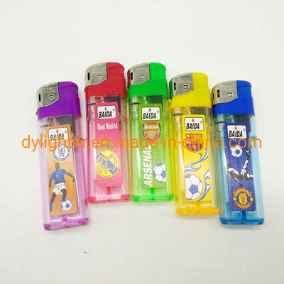 Dy-588 Transparent Corps à cinq couleurs avec autocollant Baida Gas de cuisine plus léger et durable