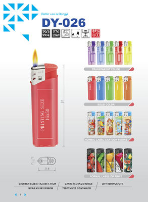 Personnalisation allume-cigare électrique DY-026 EUR Style classique mode Piezo 81.1*24.5*11.5mm