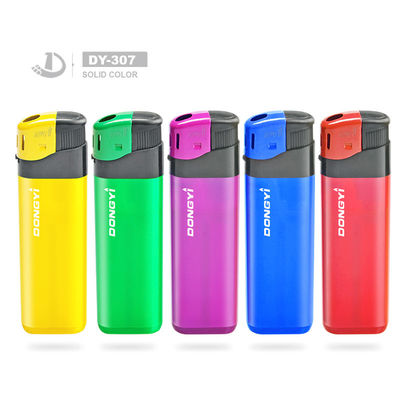 Personnalisation d'un briquet électrique à gaz durable compétitif de Dongyi, modèle N° DY-307