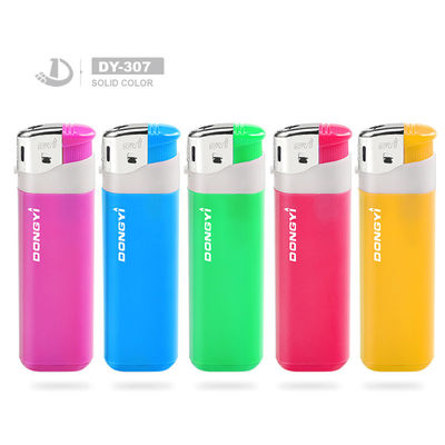 Personnalisation d'un briquet électrique à gaz durable compétitif de Dongyi, modèle N° DY-307