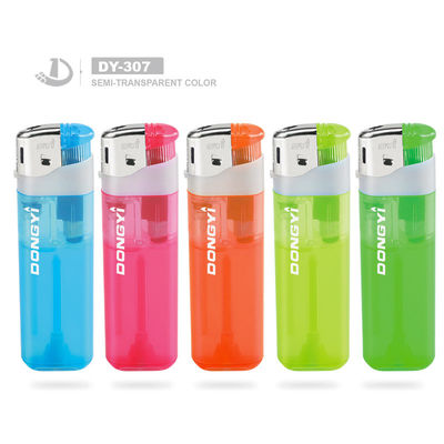 Personnalisation d'un briquet électrique à gaz durable compétitif de Dongyi, modèle N° DY-307