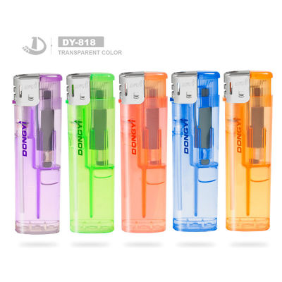 Cinq couleurs de butane à gaz rechargeable Baida allume-cigare électronique à gaz pour Piezo doux