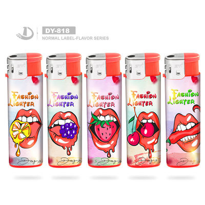 Allume-bougies électriques de couleur crème avec logo personnalisé et modèle électronique N° DY-818