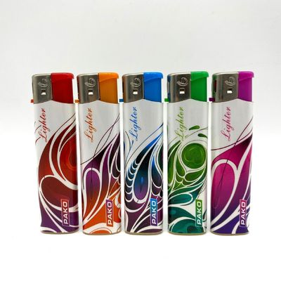 Taille de carton 43*26*27 cm allume-flammes à jet rechargeable pour cigarettes rechargeables