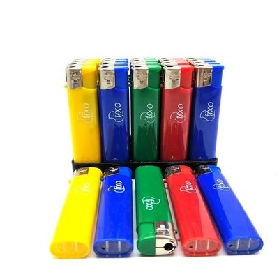 8.1*2.03*1.16CM Logo personnalisé en plastique allume-cigare électrique à gaz pour l'impression de bougies minces