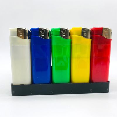 82.2*24.9*11.8mm allume-cigare en plastique avec flamme réglable et fonction rechargeable