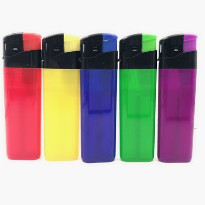 82.2*24.9*11.8mm allume-cigare en plastique avec flamme réglable et fonction rechargeable