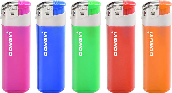 82.2*24.9*11.8mm allume-cigare en plastique avec flamme réglable et fonction rechargeable